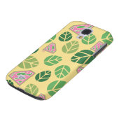 Supergirl Leaf Pattern Case-Mate Samsung Galaxy Hoesje (Onderkant)