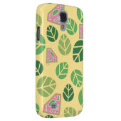 Supergirl Leaf Pattern Case-Mate Samsung Galaxy Hoesje (Back/Rechts)