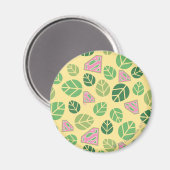 Supergirl Leaf Pattern Magneet (Voorkant / Achterkant)