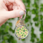Supergirl Leaf Pattern Sleutelhanger (Hand)