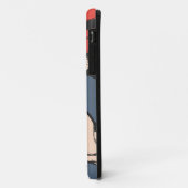 Supergirl Leaps en Punches Case-Mate iPhone Case (Achterkant/links)