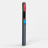 Supergirl Leaps en Punches Case-Mate iPhone Case (Achterkant/rechts)