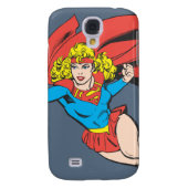 Supergirl Leaps en Punches Case-Mate Samsung Galaxy Hoesje (Achterkant)