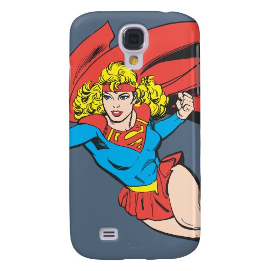Supergirl Leaps en Punches Case-Mate Samsung Galaxy Hoesje (Achterkant)