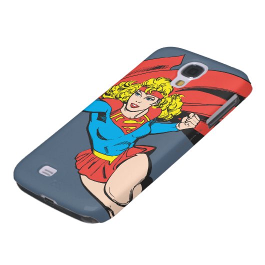 Supergirl Leaps en Punches Case-Mate Samsung Galaxy Hoesje (Onderkant)