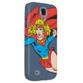 Supergirl Leaps en Punches Case-Mate Samsung Galaxy Hoesje (Back/Rechts)