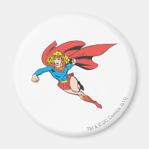 Supergirl Leaps en Punches Magneet
