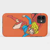 Supergirl leaps Rechts Case-Mate iPhone Case (Achterkant (horizontaal))