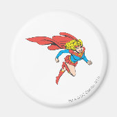 Supergirl leaps Rechts Magneet (Voorkant)