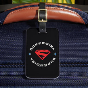 Supergirl Leeftijd van Helden Cirkel S-Shield Bagagelabel