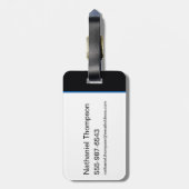 Supergirl Leeftijd van Helden Cirkel S-Shield Bagagelabel (Achterkant verticaal)