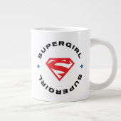 Supergirl Leeftijd van Helden Cirkel S-Shield Grote Koffiekop (Rechts)
