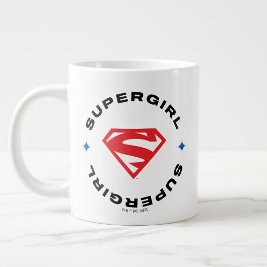 Supergirl Leeftijd van Helden Cirkel S-Shield Grote Koffiekop (Links)