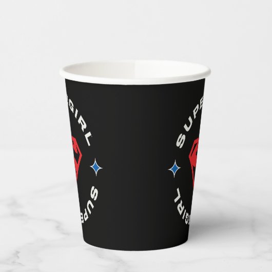 Supergirl Leeftijd van Helden Cirkel S-Shield Papieren Bekers (Links)