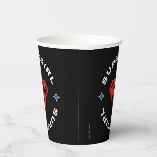 Supergirl Leeftijd van Helden Cirkel S-Shield Papieren Bekers (Rechts)