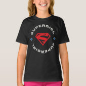 Supergirl Leeftijd van Helden Cirkel S-Shield T-shirt (Voorkant)