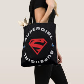 Supergirl Leeftijd van Helden Cirkel S-Shield Tote Bag (Dichtbij)