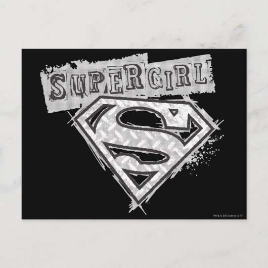 Supergirl Logo 1 Briefkaart (Voorkant)