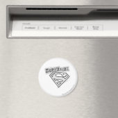 Supergirl Logo 1 Magneet (Insitu (Vaatwasser))