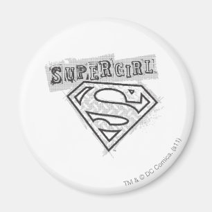 Supergirl Logo 1 Magneet