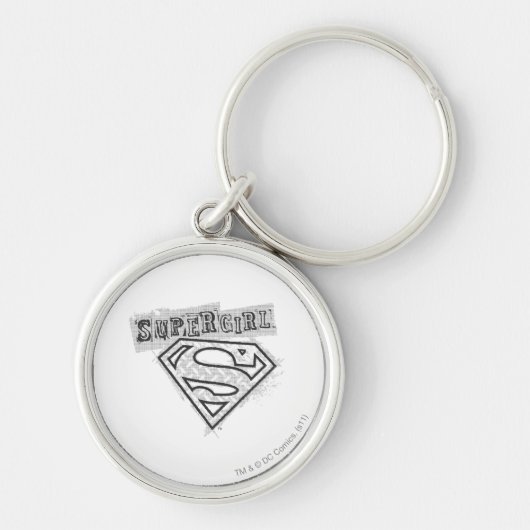 Supergirl Logo 1 Sleutelhanger (Voorkant)