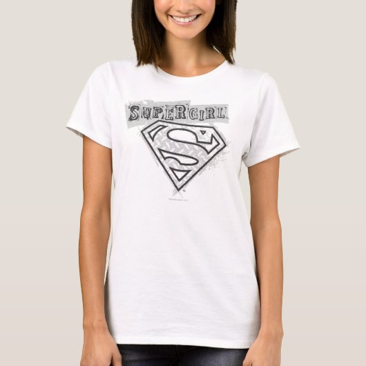 Supergirl Logo 1 T-shirt (Voorkant)