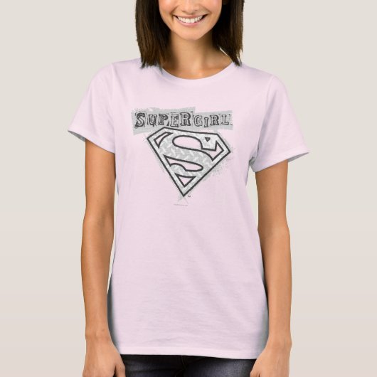 Supergirl Logo 1 T-shirt (Voorkant)