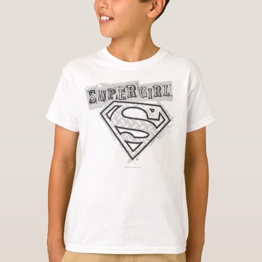 Supergirl Logo 1 T-shirt (Voorkant)