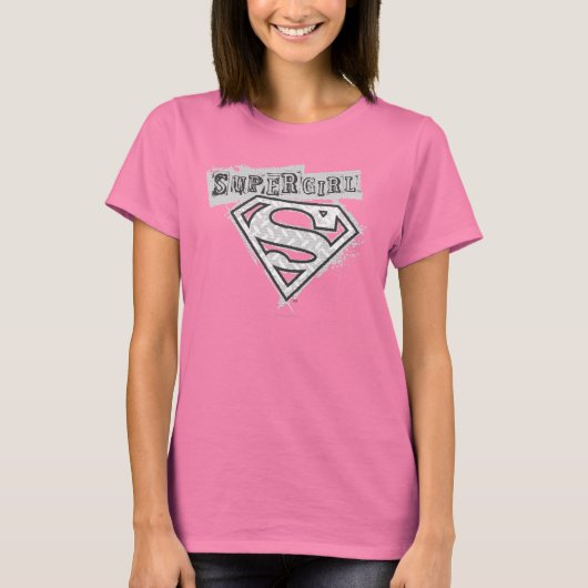 Supergirl Logo 1 T-shirt (Voorkant)