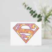 Supergirl Logo Briefkaart (Staand voorkant)