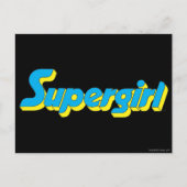 Supergirl Logo Briefkaart (Voorkant)