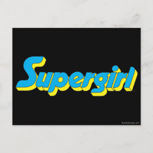 Supergirl Logo Briefkaart