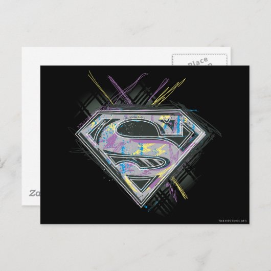 Supergirl Logo Briefkaart (Voorkant / Achterkant)