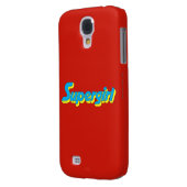 Supergirl Logo Case-Mate Samsung Galaxy Hoesje (Achterkant Links)