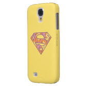 Supergirl Logo Case-Mate Samsung Galaxy Hoesje (Achterkant Links)