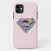Supergirl Logo Collage Case-Mate iPhone Case (Achterkant)