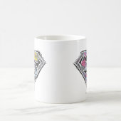 Supergirl Logo Collage Koffiemok (Center)