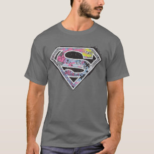 Supergirl Logo Collage T-shirt