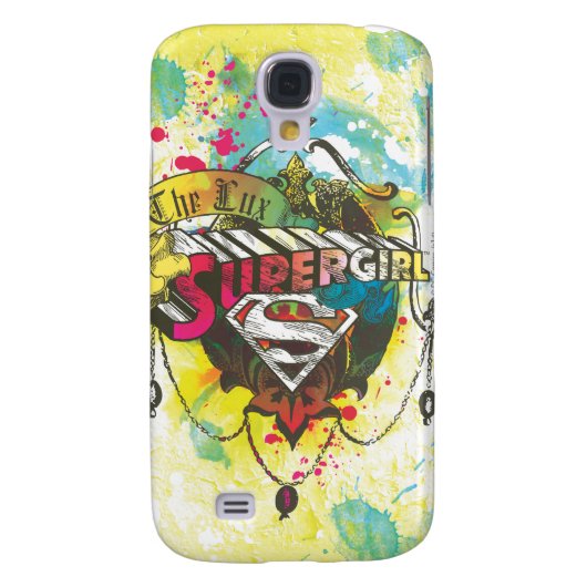 Supergirl Logo De Lux Case-Mate Samsung Galaxy Hoesje (Achterkant)