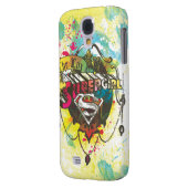 Supergirl Logo De Lux Case-Mate Samsung Galaxy Hoesje (Achterkant Links)