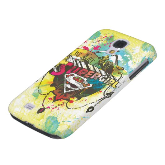 Supergirl Logo De Lux Case-Mate Samsung Galaxy Hoesje (Onderkant)