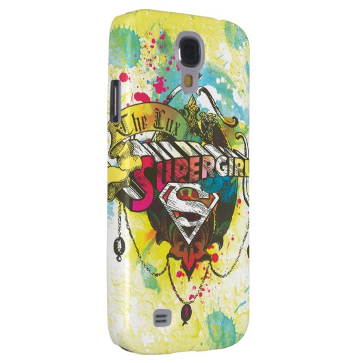 Supergirl Logo De Lux Case-Mate Samsung Galaxy Hoesje (Back/Rechts)