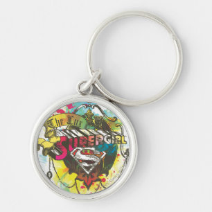 Supergirl Logo De Lux Sleutelhanger