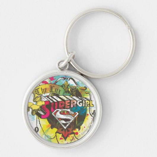 Supergirl Logo De Lux Sleutelhanger (Voorkant)
