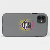 Supergirl-Logo met Crown Case-Mate iPhone Case (Achterkant (horizontaal))