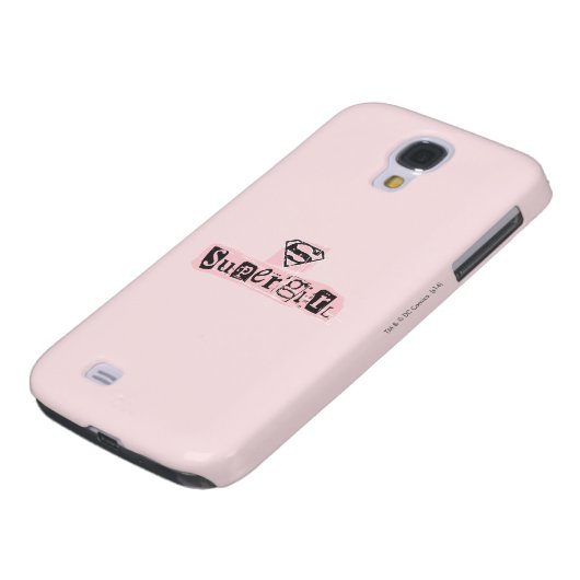 Supergirl Logo Ransom Note Case-Mate Samsung Galaxy Hoesje (Onderkant)