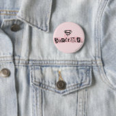 Supergirl Logo Ransom Note Ronde Button 5,7 Cm (In situ)