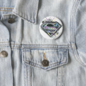 Supergirl Logo Ronde Button 5,7 Cm (In situ)