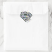 Supergirl Logo Ronde Sticker (Tas)