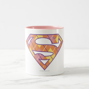 Supergirl Logo Tweekleurige Koffiemok